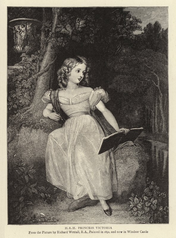 H R H Prinsesse Victoria av Richard Westall