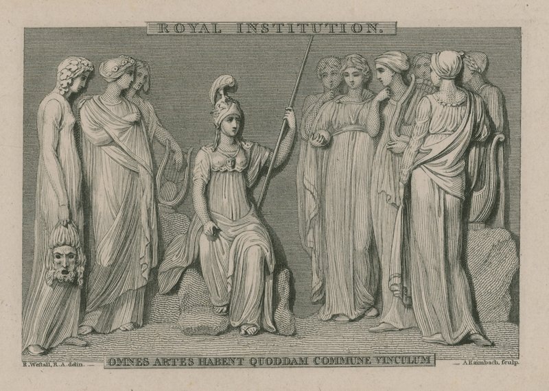 The Royal Institution, London av Richard Westall