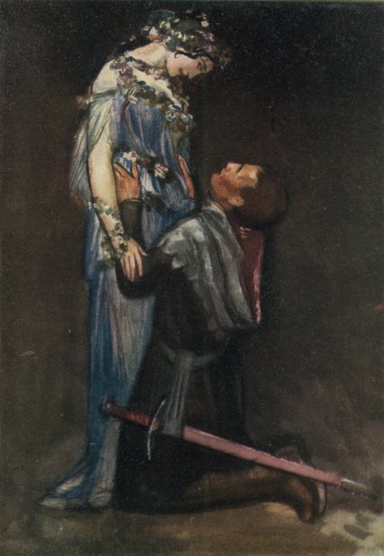 La Belle Dame Sans Merci av John Keats av Robert Anning Bell