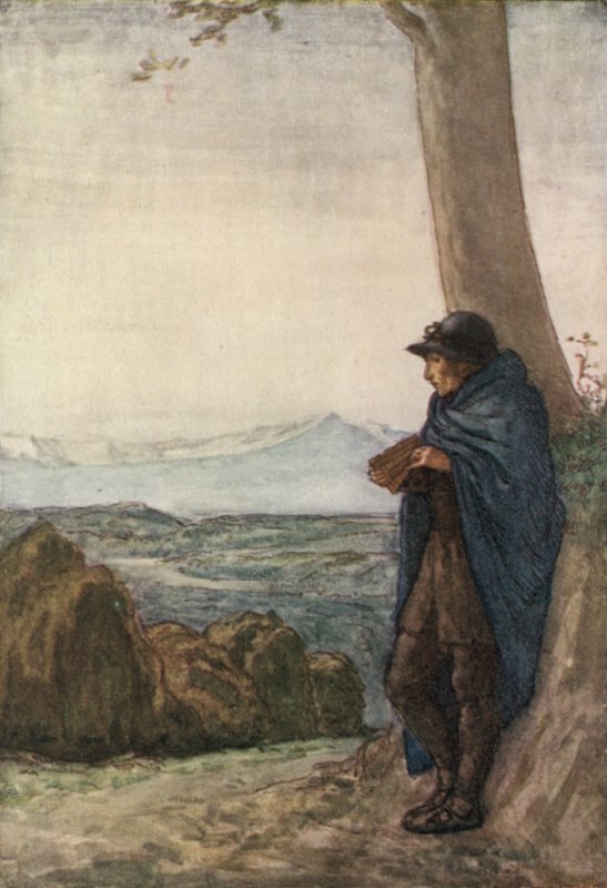Lycidas av John Milton av Robert Anning Bell