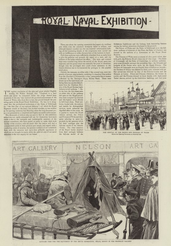 Royal Naval Exhibition av Robert Barnes