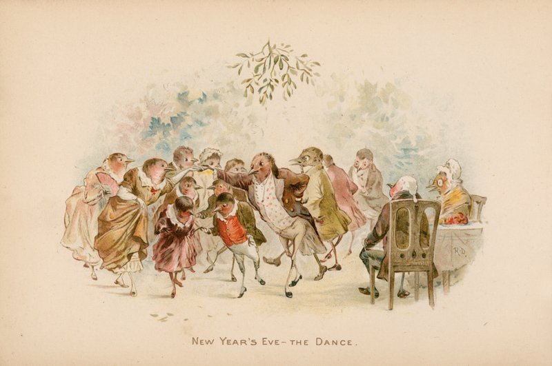 Illustrasjon for The Twigs or Christmas at Ruddock Hall av Robert Dudley