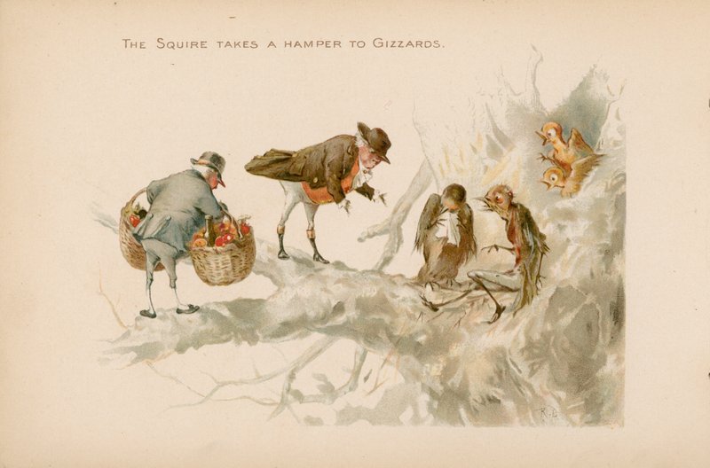 Illustrasjon for The Twigs or Christmas at Ruddock Hall av Robert Dudley