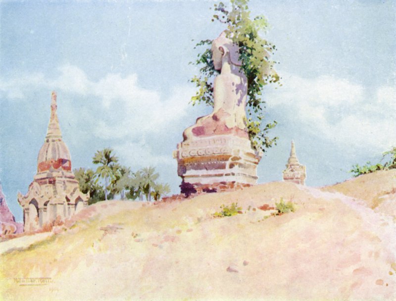 En Buddha, nær Pagan av Robert George Talbot Kelly