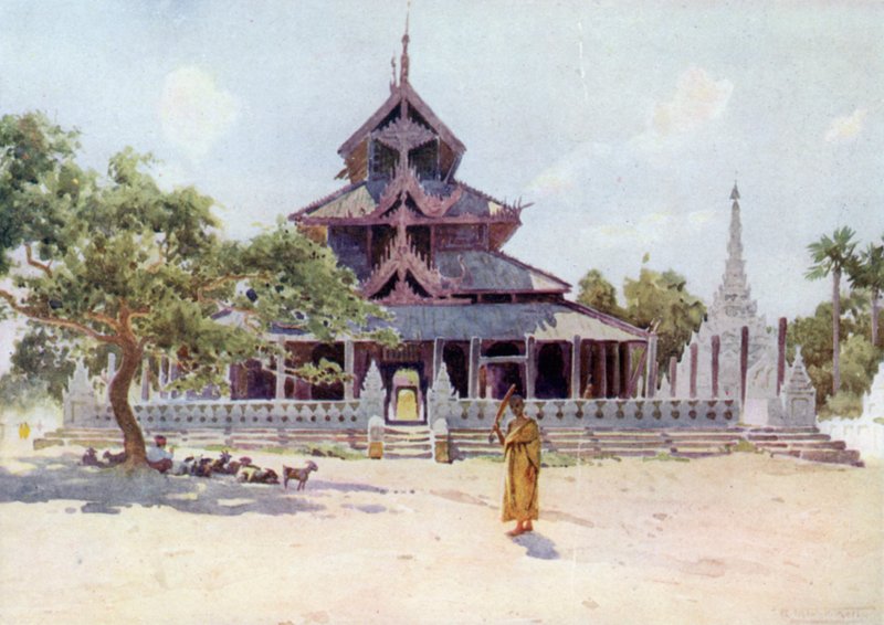 En Zeyat, Mandalay av Robert George Talbot Kelly