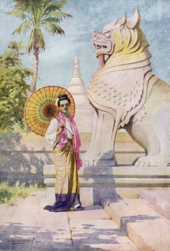 Burma, skjønnheten og udyret av Robert George Talbot Kelly