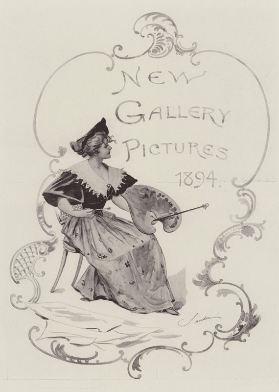 Nye galleribilder, 1894 av Robert Sauber