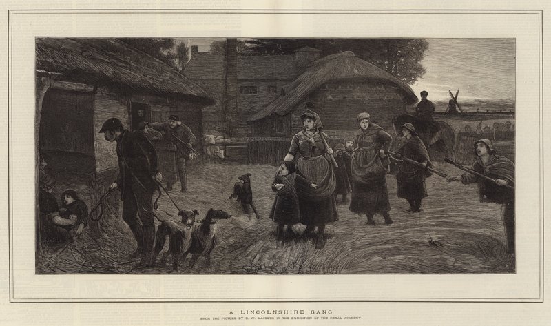 En Lincolnshire-gjeng av Robert Walker Macbeth