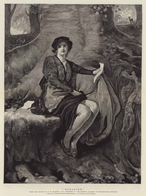 Rosalind av Robert Walker Macbeth
