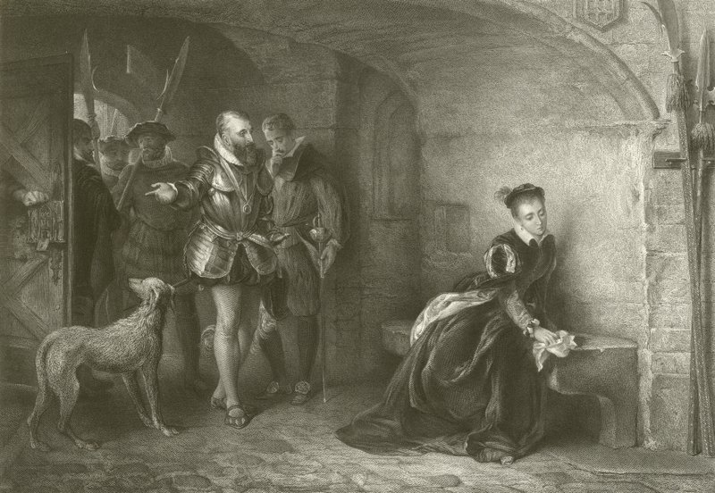Prinsesse Elizabeth i tårnet av Robert Alexander Hillingford