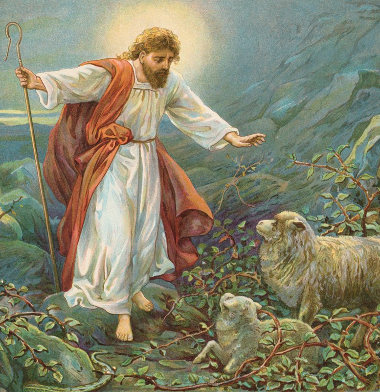 Jesus Kristus, den ømme hyrde av Robert Ambrose Dudley