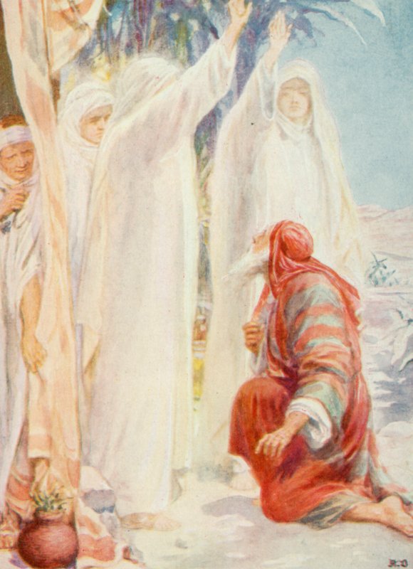 The Promise (farge litho) av Robert Ambrose Dudley