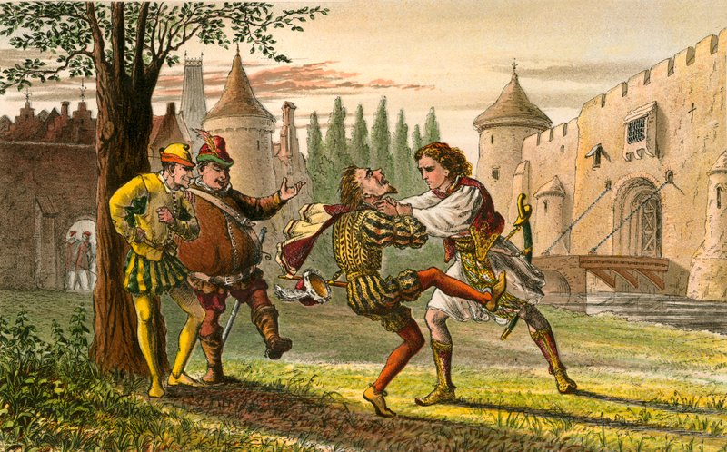 Tolvte natt, akt IV, scene I av Robert Ambrose Dudley