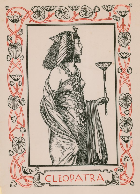 Cleopatra, Antony og Cleopatra av Robert Anning Bell