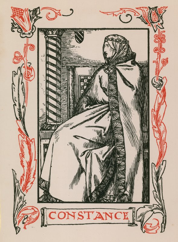 Constance, kong John av Robert Anning Bell