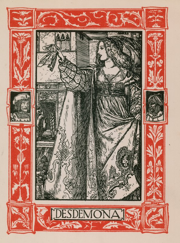 Desdemona, Othello av Robert Anning Bell