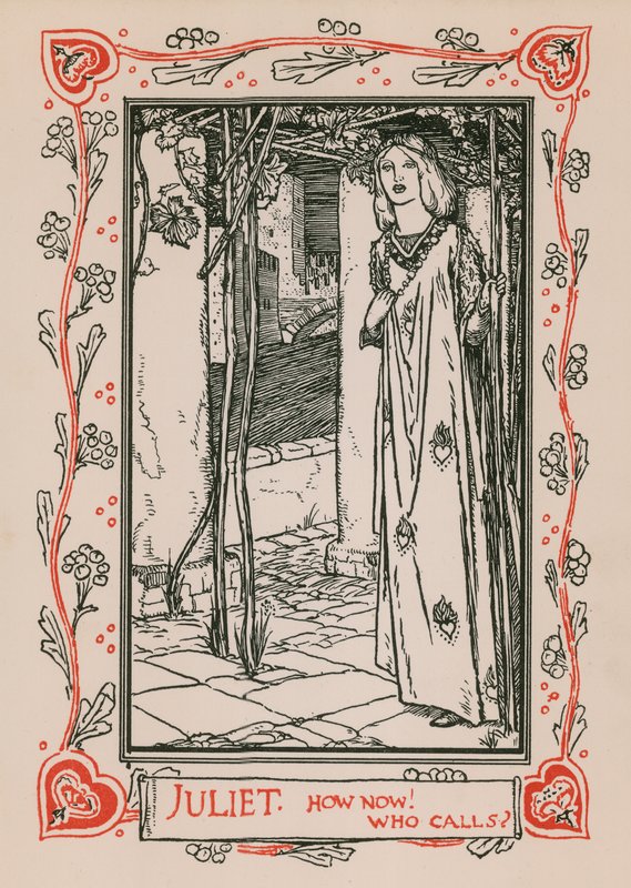 Julie, Romeo og Julie av Robert Anning Bell