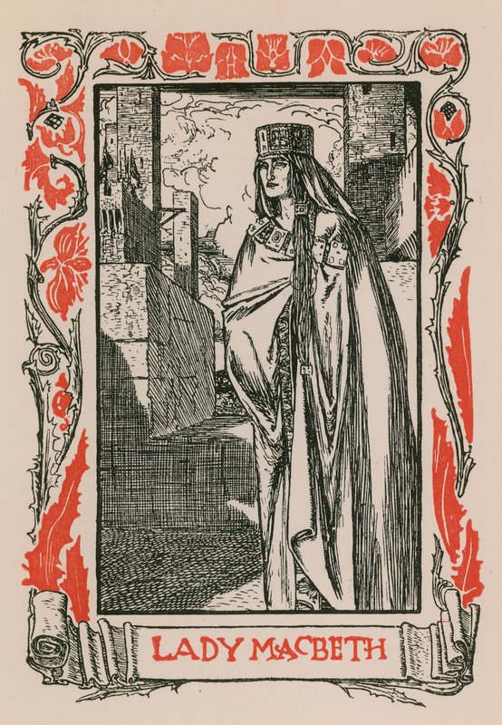 Lady Macbeth av Robert Anning Bell