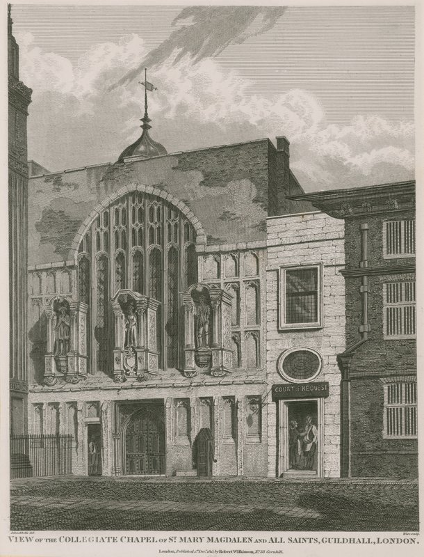 Utsikt over Collegiate Chapel of St Mary Magdalen og All Saint