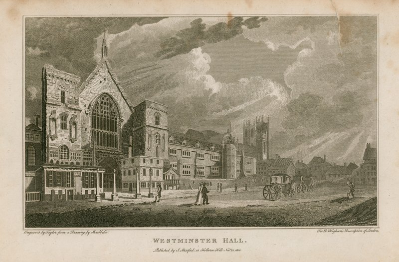 Westminster Hall av Robert Blemell Schnebbelie