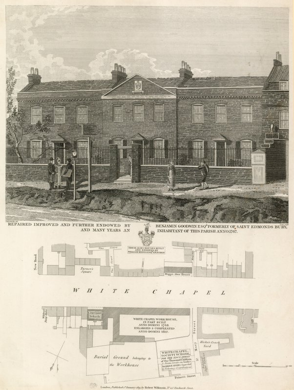 Whitechapel Society School, London av Robert Blemell Schnebbelie