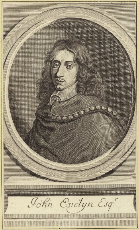 John Evelyn av Robert Nanteuil