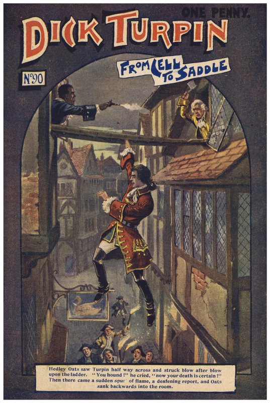 Dick Turpin (farge litho) av Robert Prowse Jnr