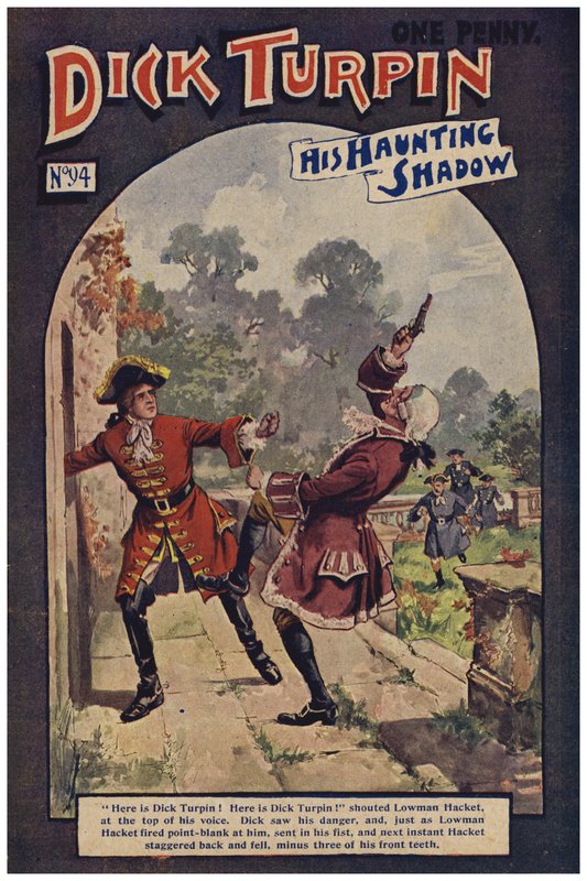 Dick Turpin (farge litho) av Robert Prowse Jnr