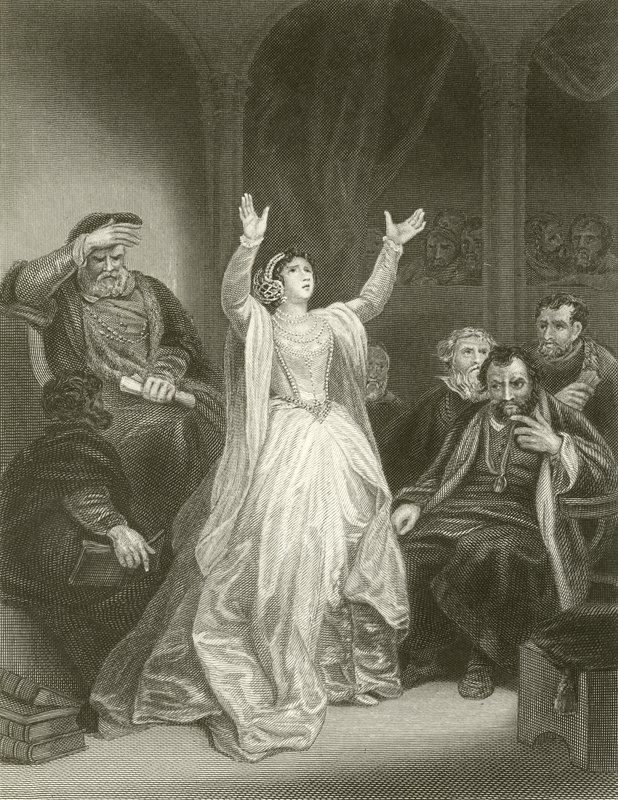 Fordømmelse av Anne Boleyn av Robert Smirke