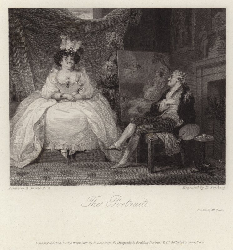 Portrettet av Robert Smirke av Robert Smirke