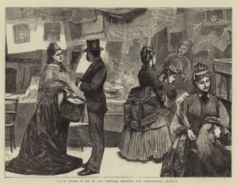 Fancy Bazaar til hjelp for National Hospital for Consumption, Ventnor av Robert Walker Macbeth