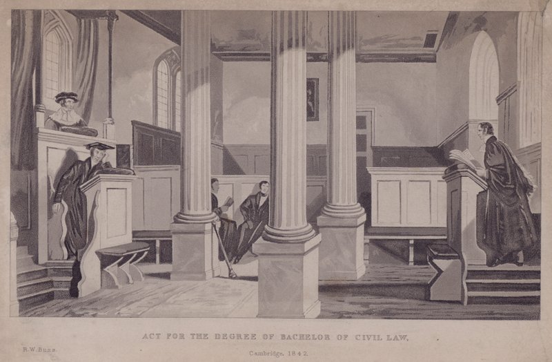 Lov for graden Bachelor of Civil Law, Cambridge av Robert William Buss
