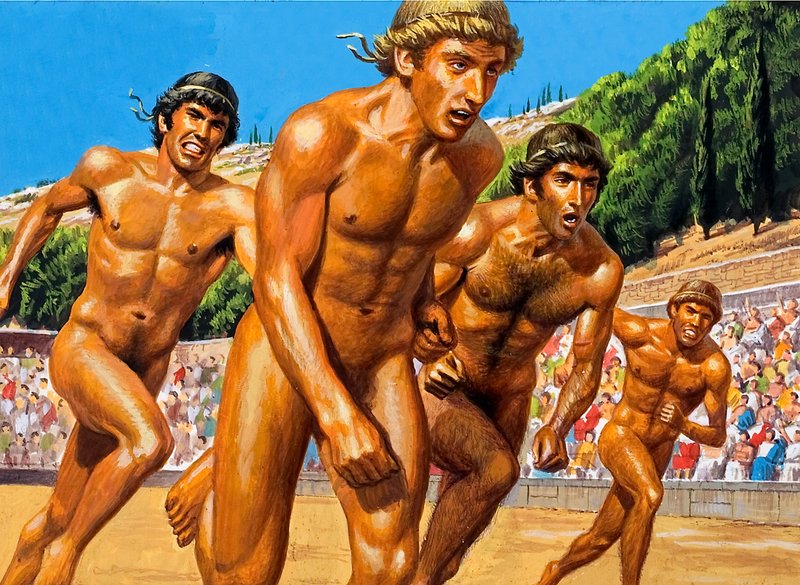 olympiske løpere av Roger Payne