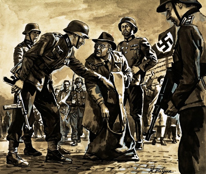 «Forræderen» som fikk verden til å le, PG Wodehouse (gouache på papir) av Roger Payne
