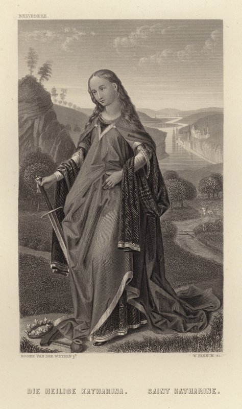Saint Katherine av Rogier van der Weyden