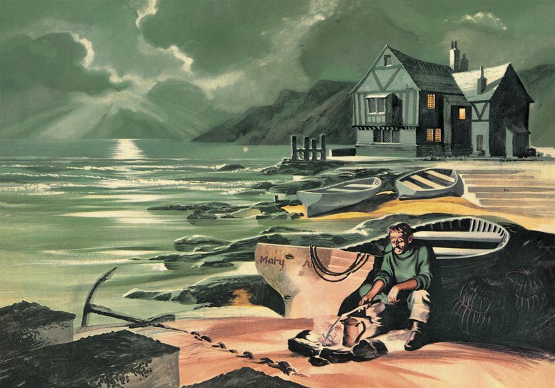 Dover-stranden av Ron Embleton