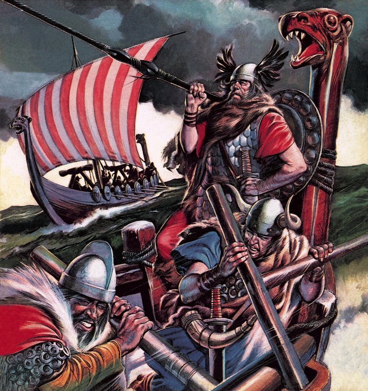 Leif Ericsson, vikingen som grunnla Amerika av Ron Embleton