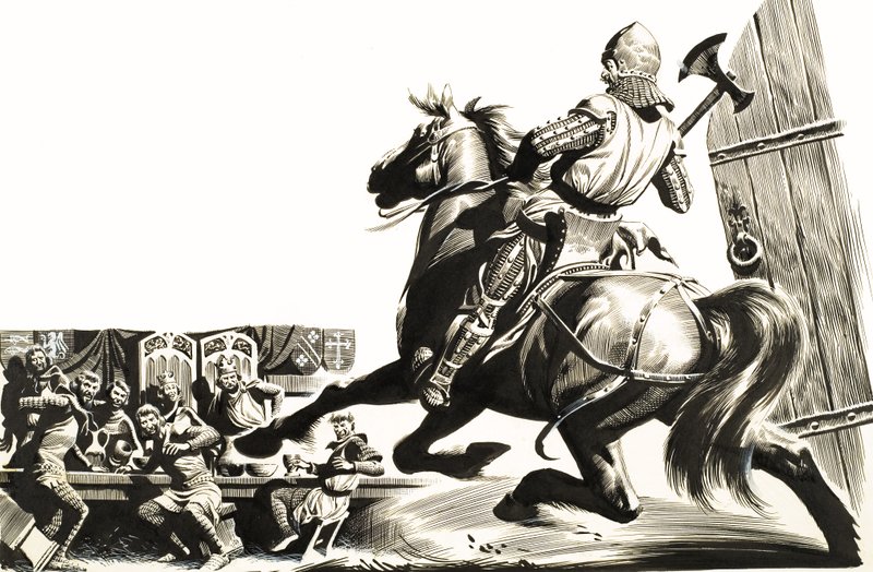 Sir Gawain og den grønne ridderen av Ron Embleton