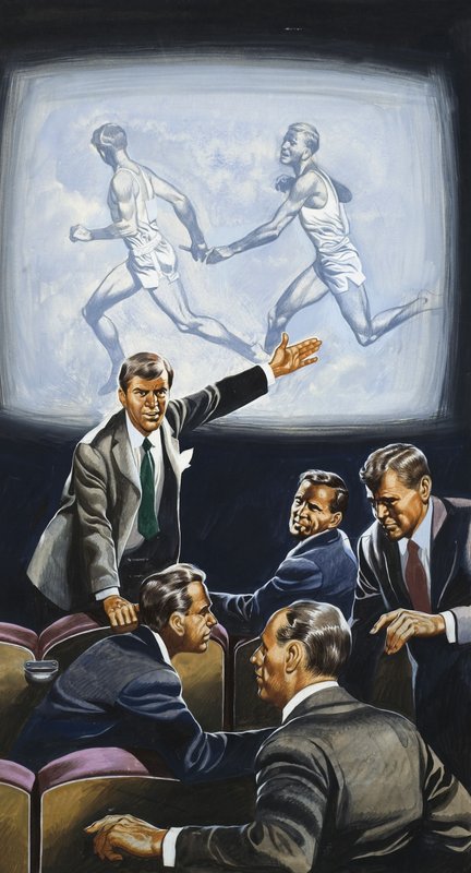 Sakte film-reprise av Ron Embleton
