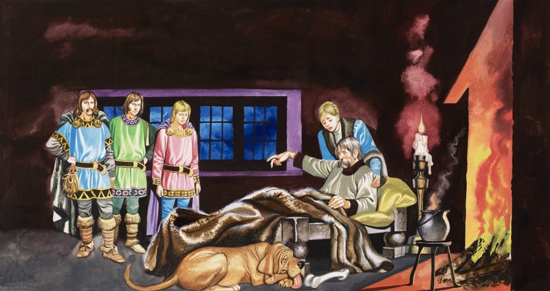 De magiske eplene av Ron Embleton