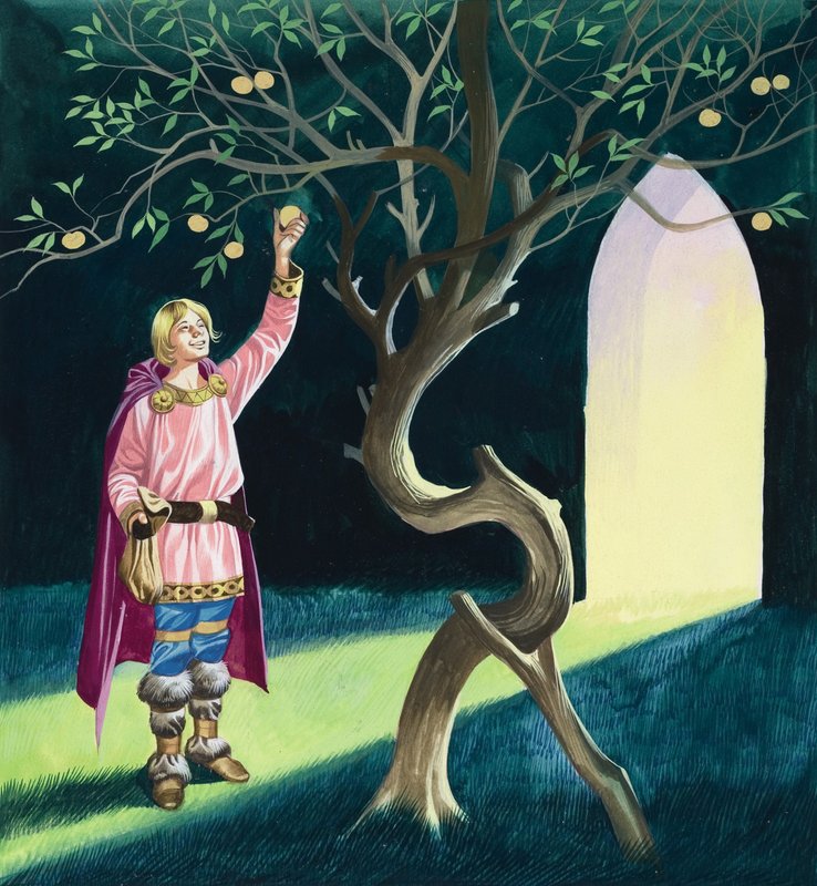 De magiske eplene av Ron Embleton