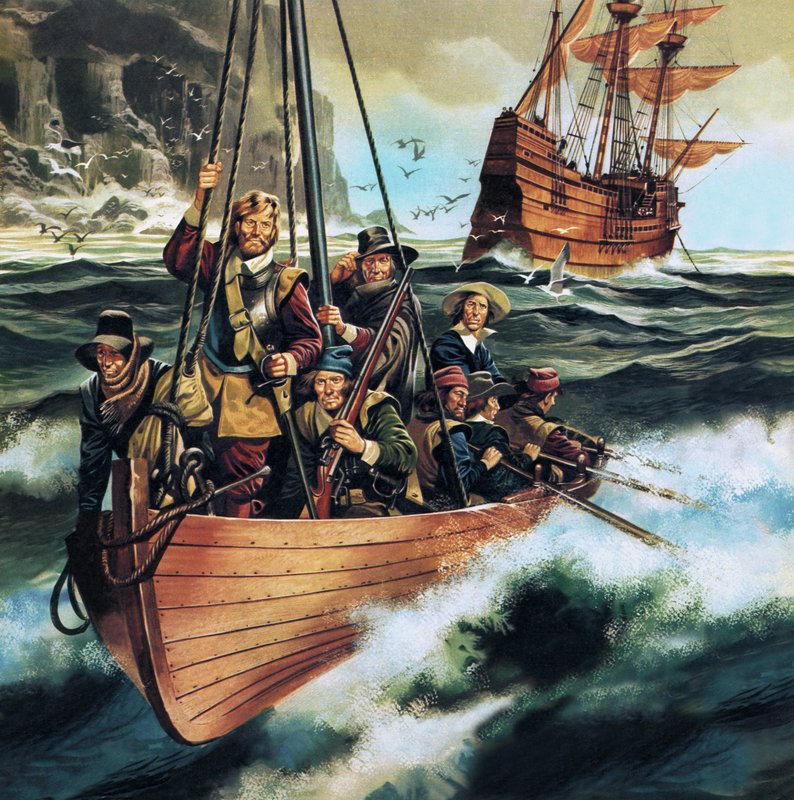 Pilegrimsfedrene: Menn fra «Mayflower» av Ron Embleton