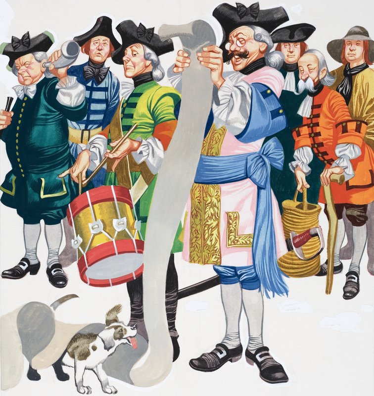 De tre soldatene av Ron Embleton