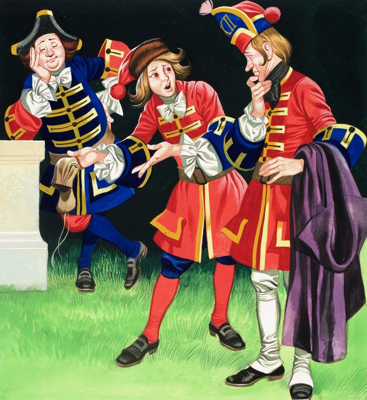 De tre soldatene av Ron Embleton