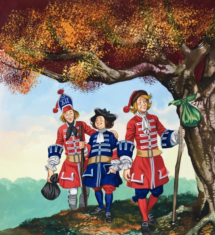 De tre soldatene av Ron Embleton