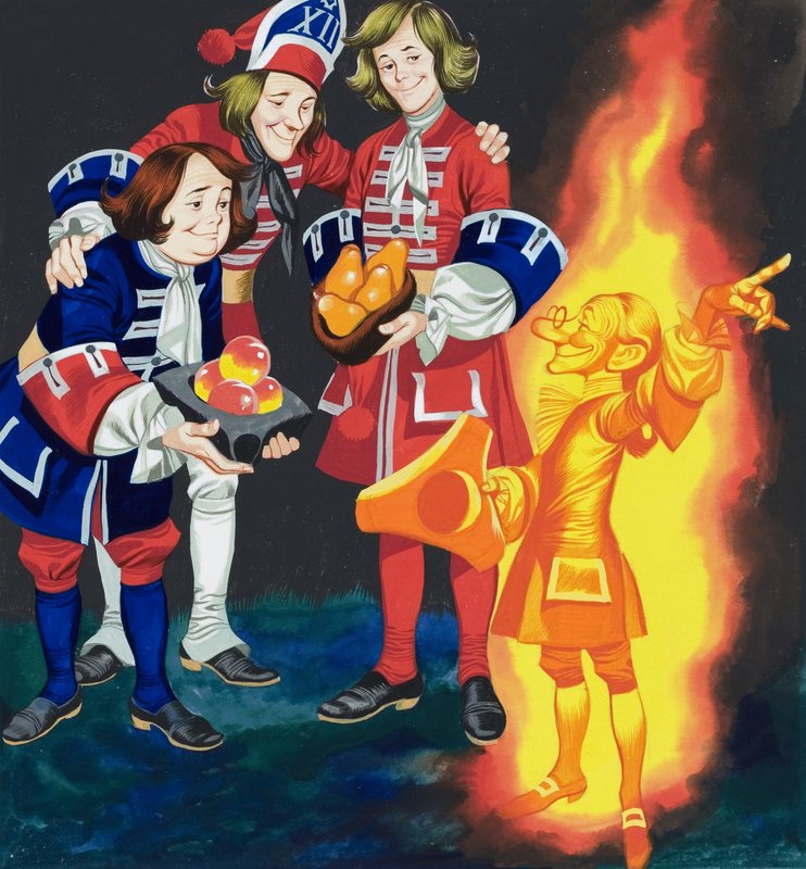 De tre soldatene av Ron Embleton