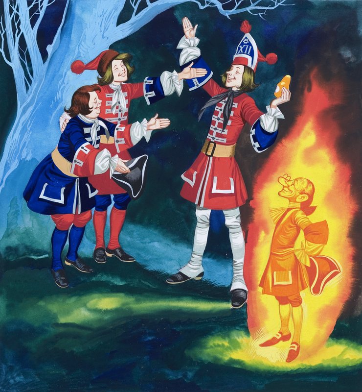 De tre soldatene av Ron Embleton
