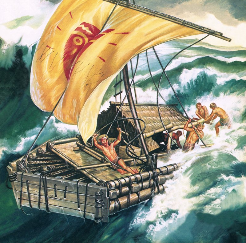 Kon-Tiki-reisen av Ron Embleton