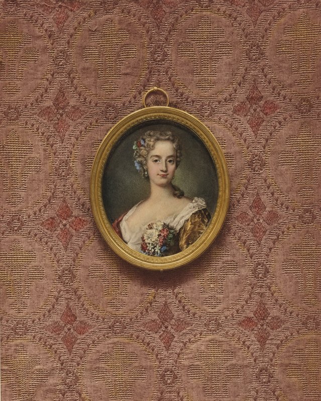 Portrett av en ukjent dame av Rosalba Giovanna Carriera