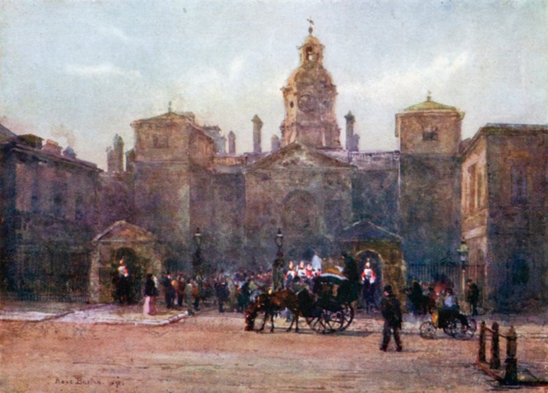 Skifte vakt, Whitehall av Rose Maynard Barton